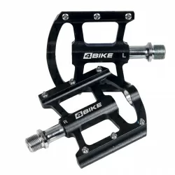 Педали 4Bike K325 110х81х10,5 мм, 2 пром.подшипника черный