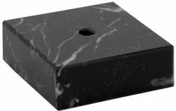 Постамент мрамор 11х5 см черный УЦЕНКА