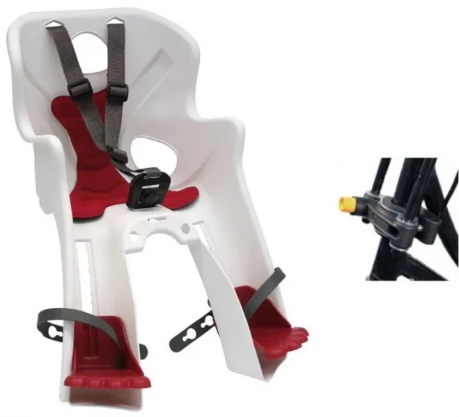  Сидение пер. Tatoo HandleFix белое с бампером по низким ценам в Томске и Северске