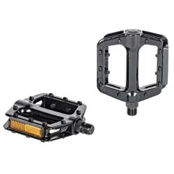 Педали STG FP-925, платформа, алюм, ось 9/16", насып. Подшип. Черные