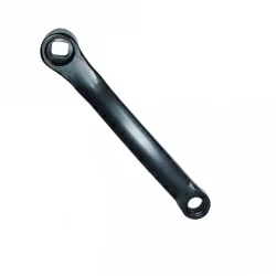 Шатун левый 165мм под ромб чёрный
