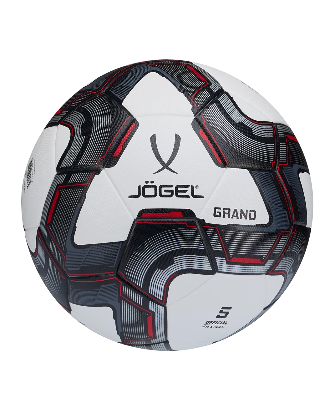  Мяч футбольный Jögel Grand №5 белый (BC23) по низким ценам в Томске и Северске
