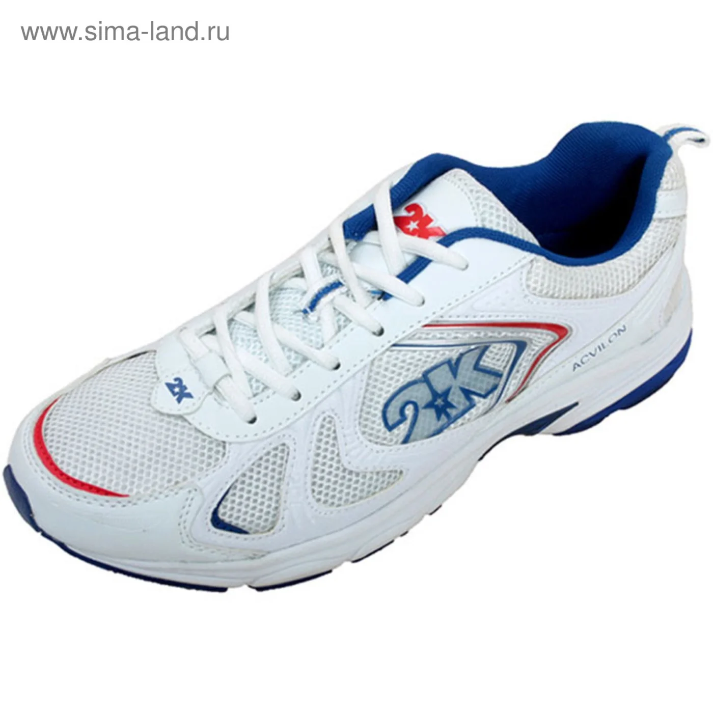  Кроссовки 2К Acvilon white/royal/red по низким ценам в Томске и Северске