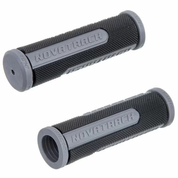  Грипсы Novatrack 110 мм черно-серые (STG упак.) по низким ценам в Томске и Северске