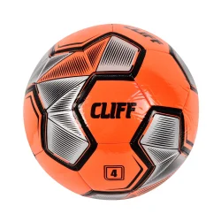Мяч футбольный Cliff CF-3253 №4 с отскоком PU оранжевый
