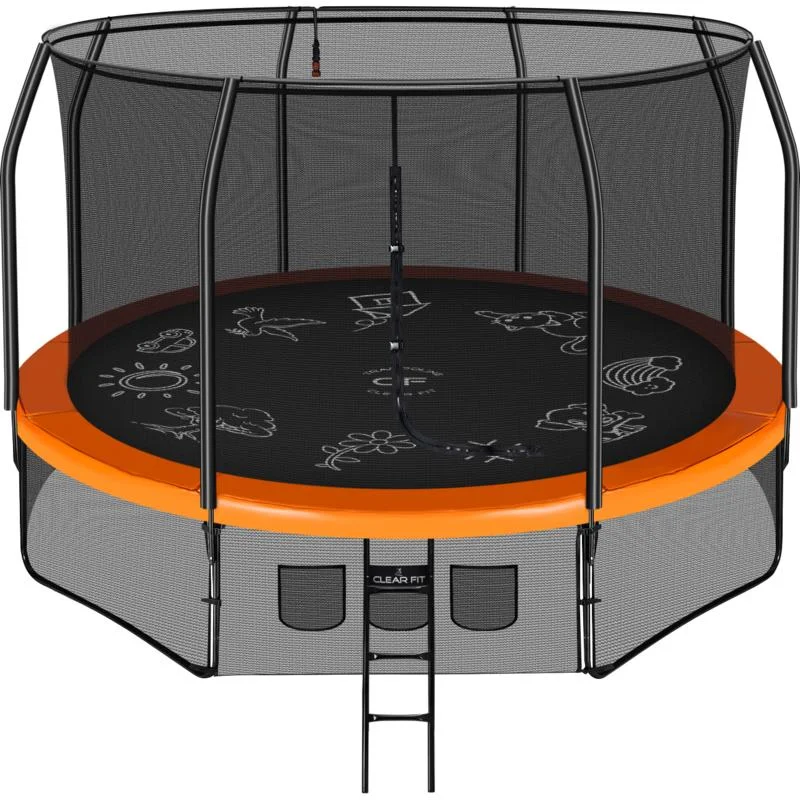  Каркасный батут Clear Fit FamilyHop 12Ft по низким ценам в Томске и Северске