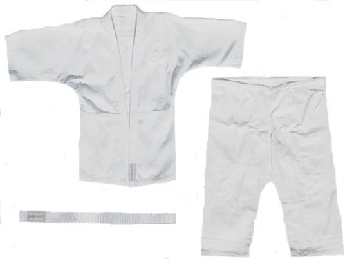  Кимоно дзюдо 52-54 белый по низким ценам в Томске и Северске