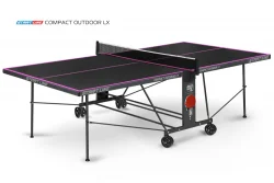 Стол теннисный Compact-2 LX Всепогодный Black
