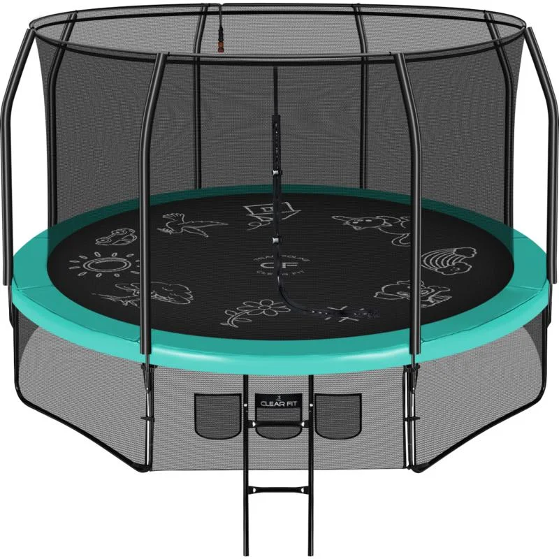  Каркасный батут Clear Fit FamilyHop 10Ft по низким ценам в Томске и Северске
