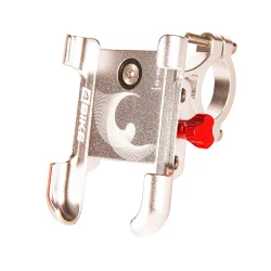 Держатель телефона на руль 4Bike 298SILV алюминиевый серебристый