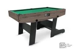 Бильярд BFG Compact Moby 4 (Анкор) (Пул, анкор/черный (ЛДСП), ЛДСП_16, Manchester 45 Yellow green ш1,98м, Х/б сетка)