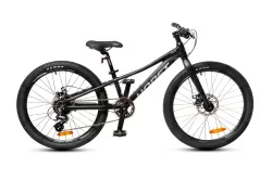 Велосипед подростковый HORST Fox 2024 Чёрно-серый