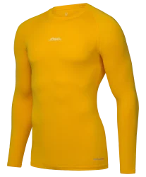 Футболка компрессионная с длинным рукавом JOGEL CAMP PerFormDRY Baselayer LS Tee, желтый