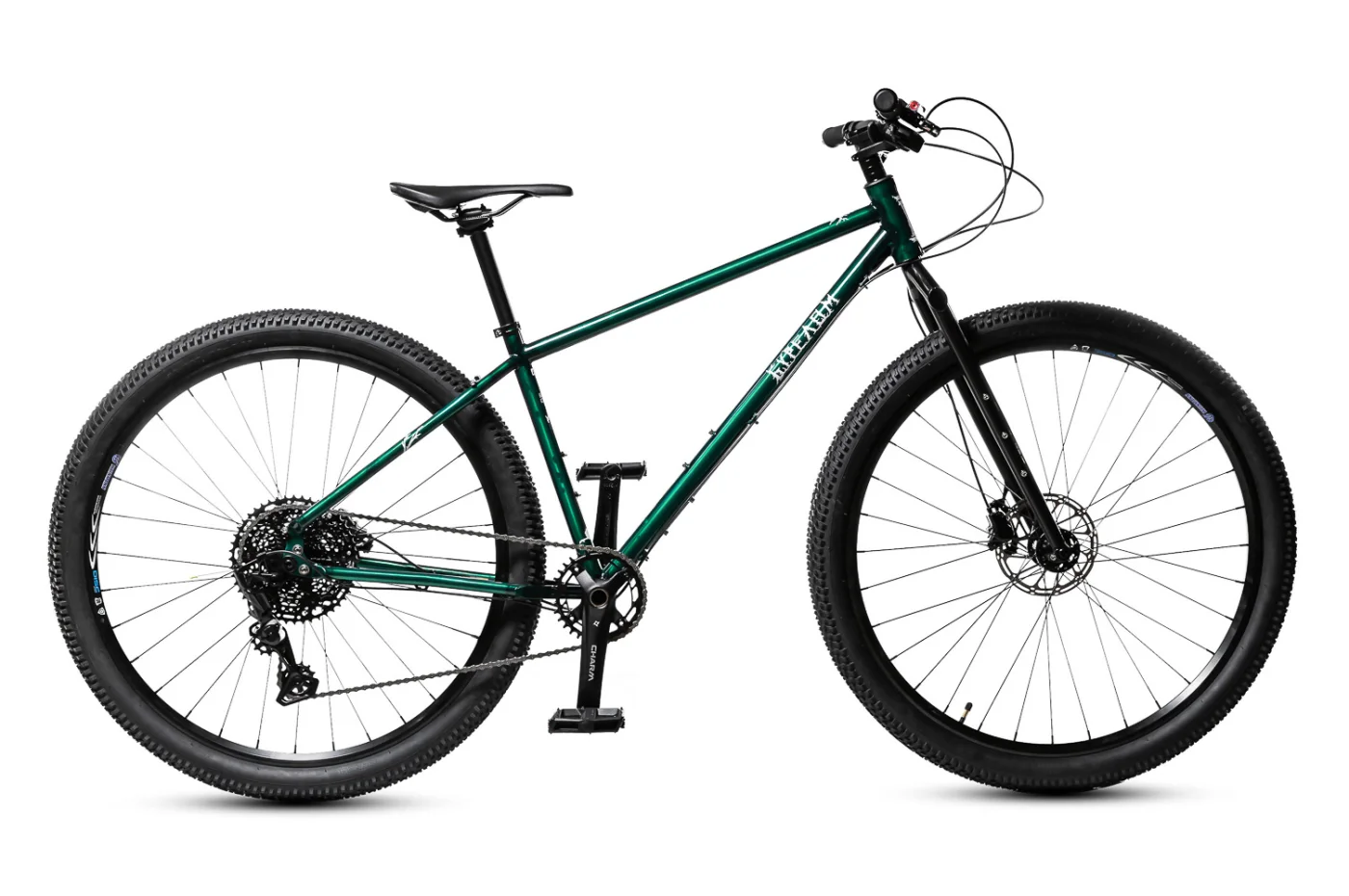  Велосипед TSB Бурелом 29 2026 Зелёный лак по низким ценам в Томске и Северске