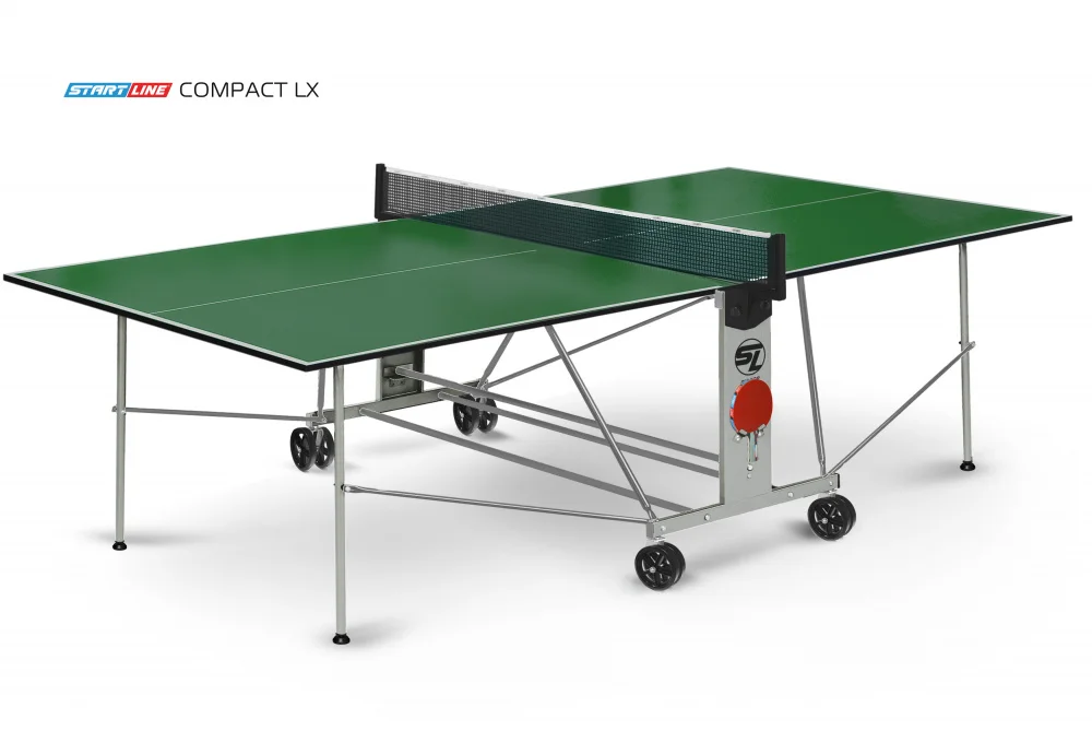  Стол теннисный Compact LX Зелёный NEW по низким ценам в Томске и Северске