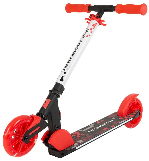  Самокат TechTeam Rainbow 145 black/red по низким ценам в Томске и Северске