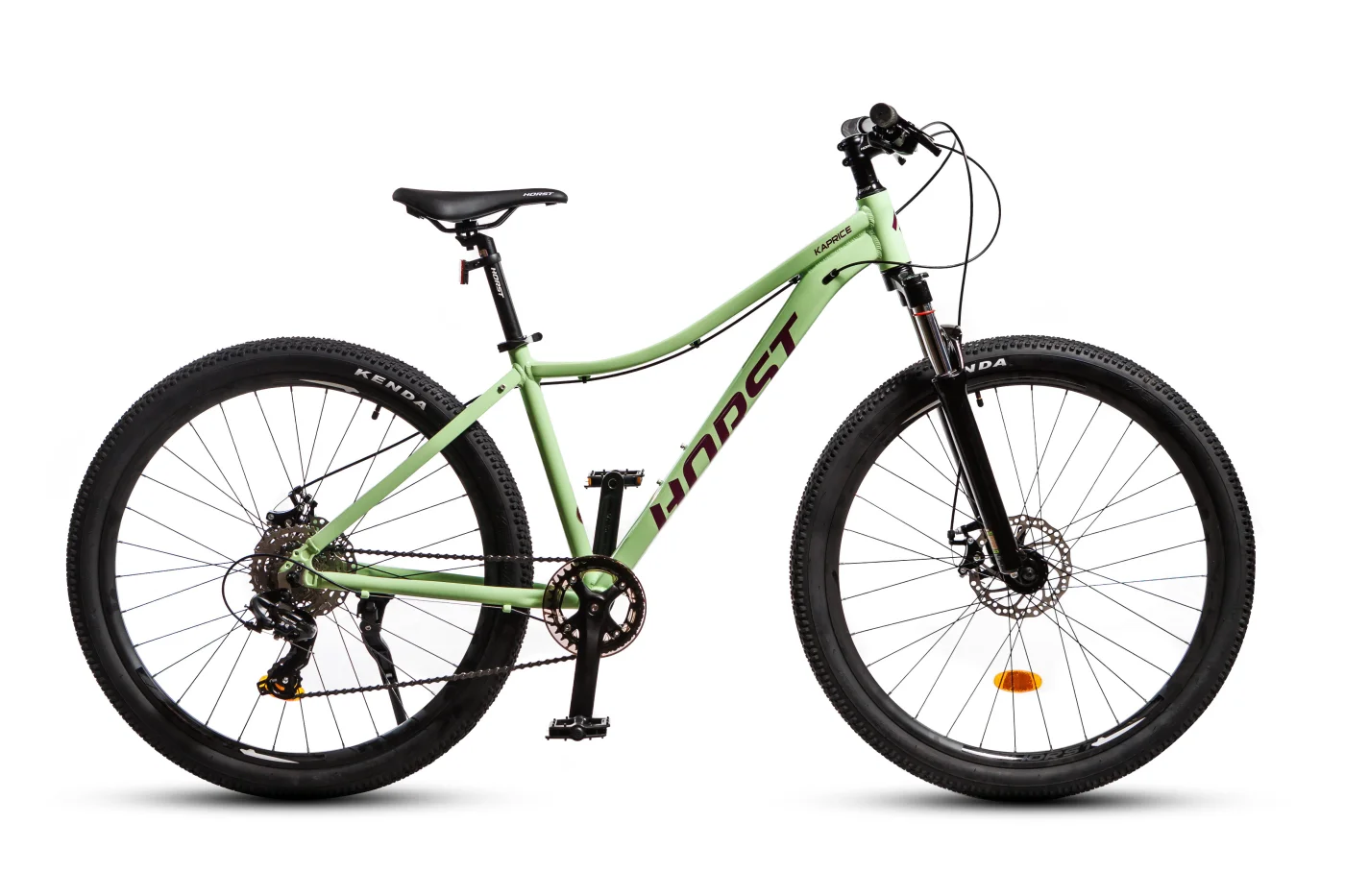  Велосипед женский HORST Kaprice 2025 Зелёный по низким ценам в Томске и Северске