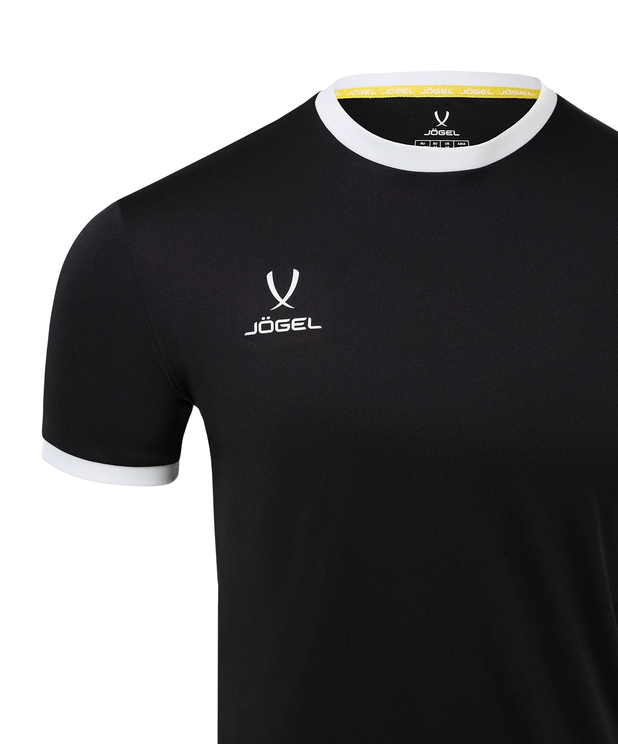  Футболка игровая JOGEL CAMP Origin Jersey, черный, детский по низким ценам в Томске и Северске