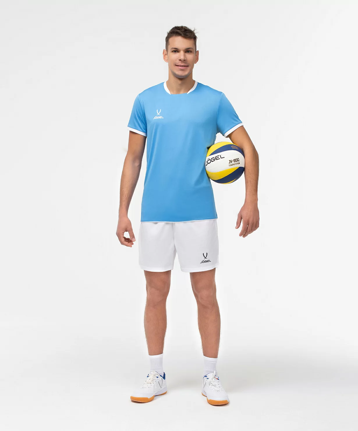  Футболка волейбольная JOGEL CAMP, бирюзовый по низким ценам в Томске и Северске