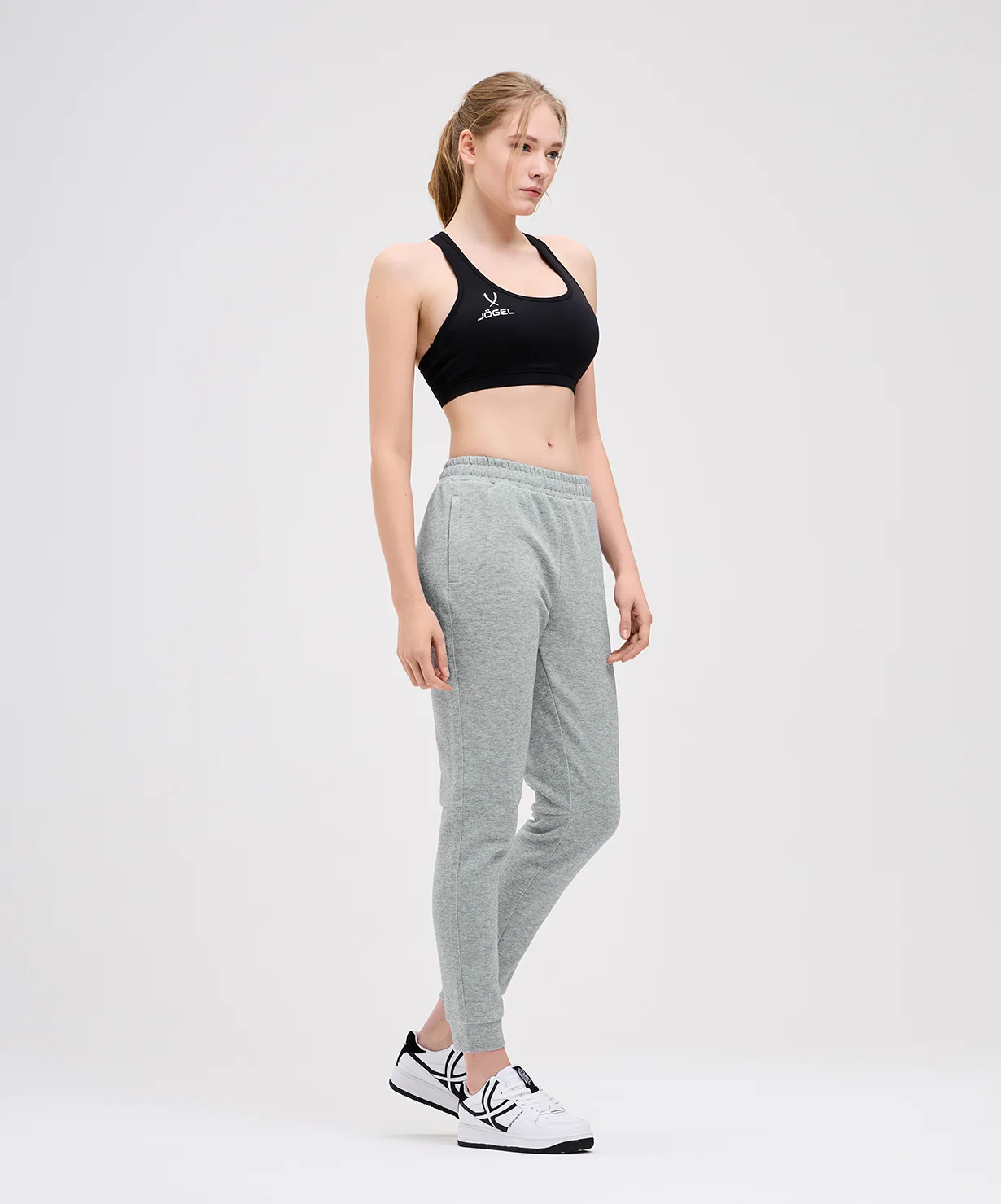  Бра тренировочное JOGEL DIVISION PerFormDRY Womens Top, черный по низким ценам в Томске и Северске