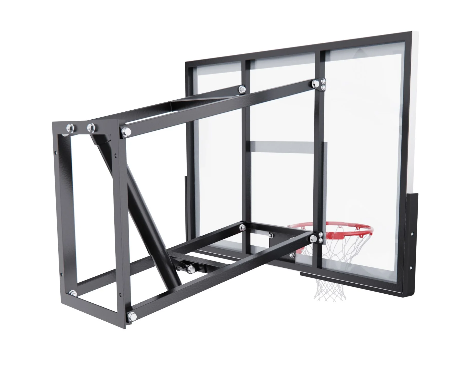  Баскетбольный щит DFC TG6MM120 (два короба) по низким ценам в Томске и Северске