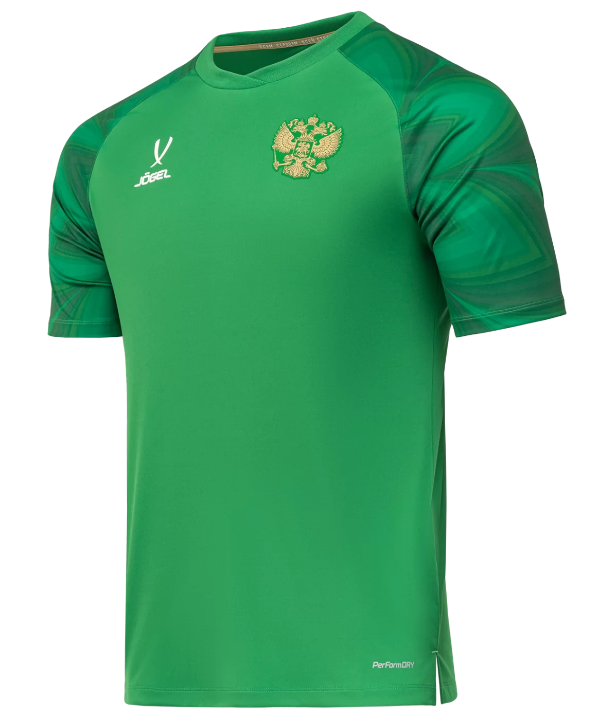  Футболка вратарская JOGEL NATIONAL PerFormDRY GK Jersey, зеленый по низким ценам в Томске и Северске