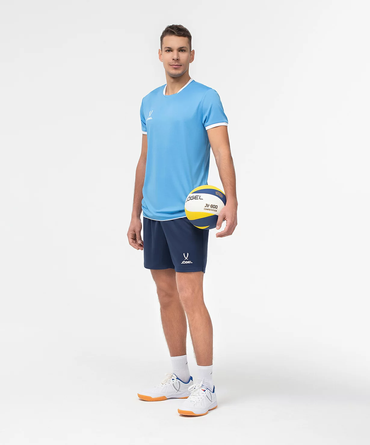  Футболка волейбольная JOGEL CAMP, бирюзовый по низким ценам в Томске и Северске