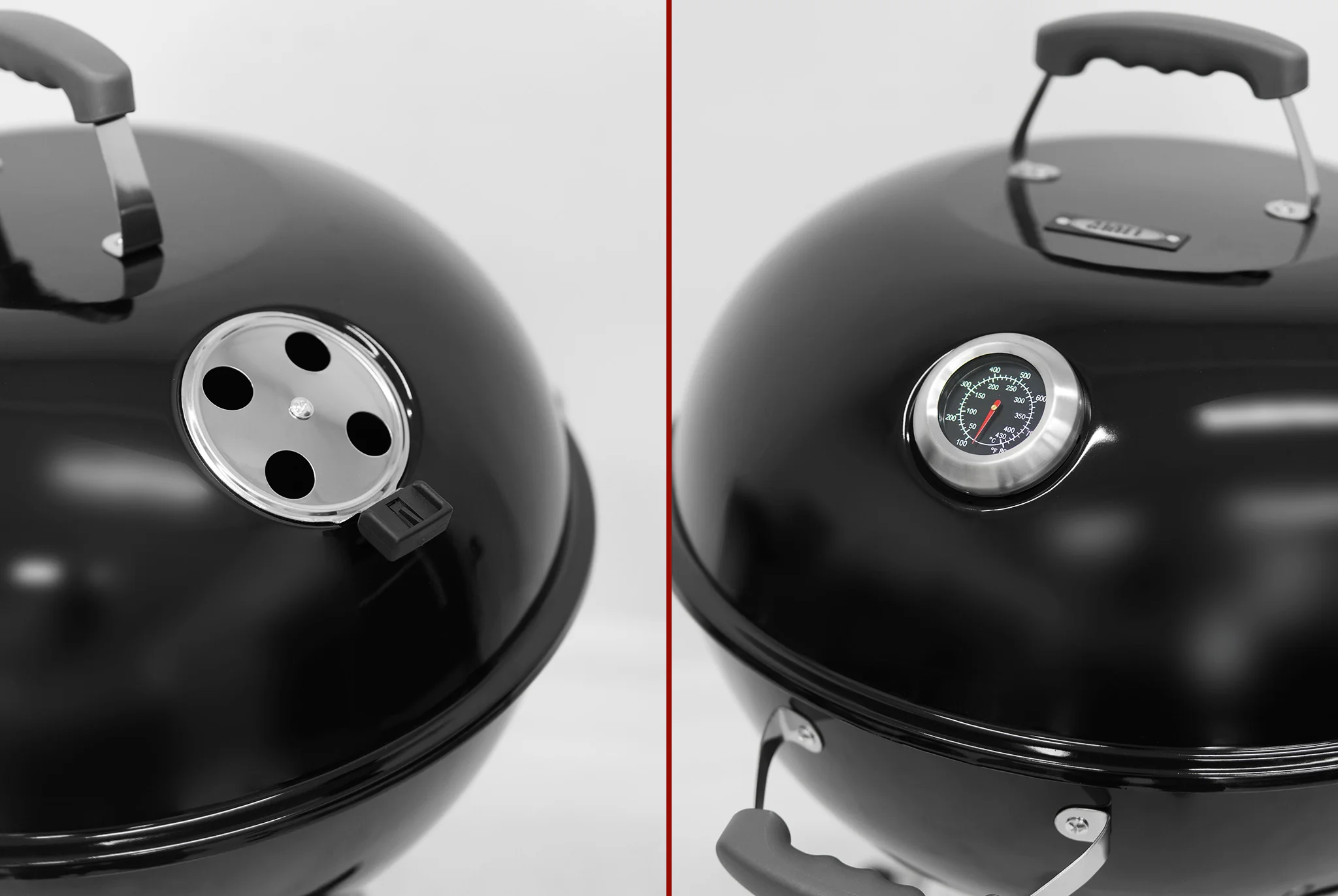  Круглый угольный гриль 22 дюйма (57 см) TEMPER по низким ценам в Томске и Северске