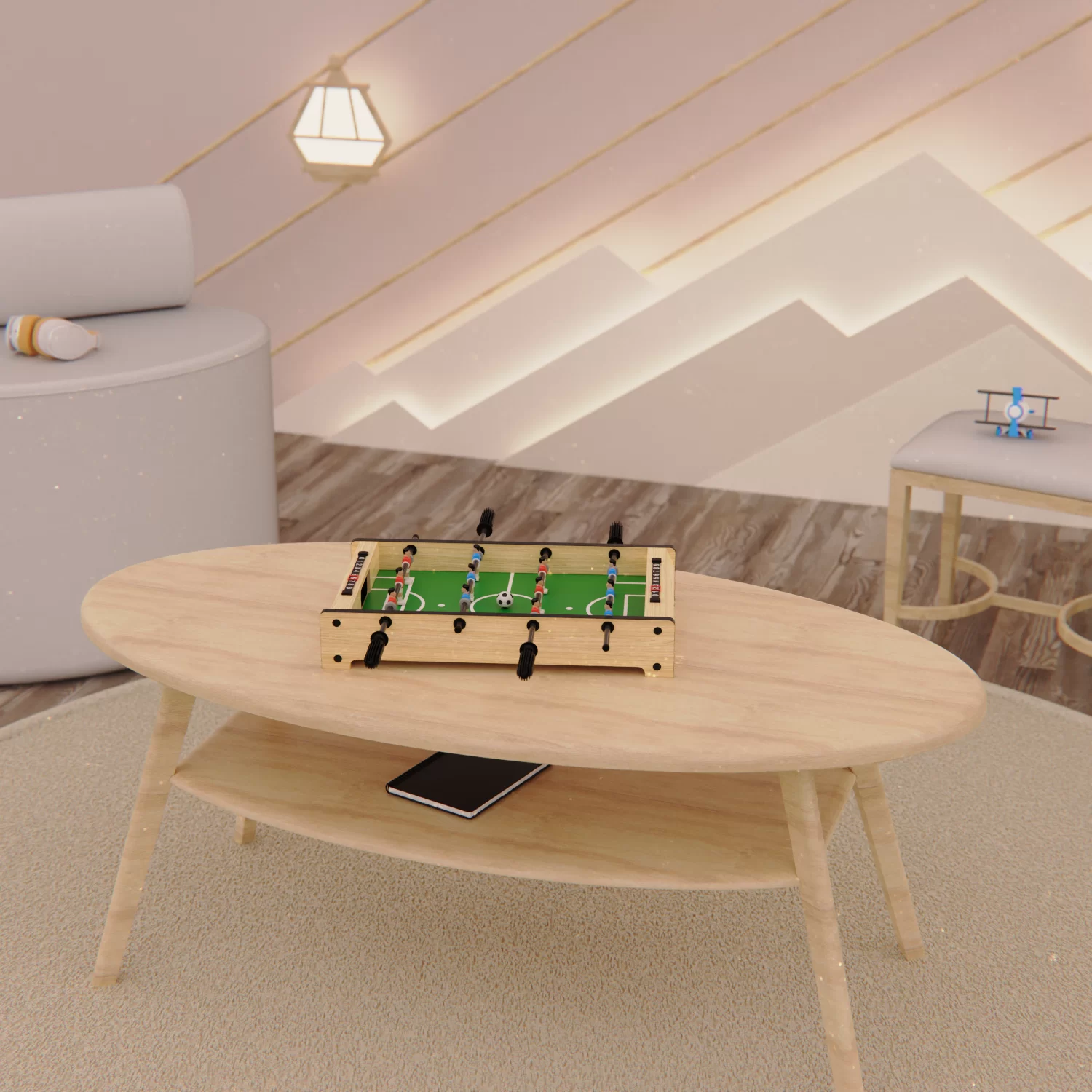  Игровой стол - футбол DFC TEMPEST SBMS-SB-002 по низким ценам в Томске и Северске