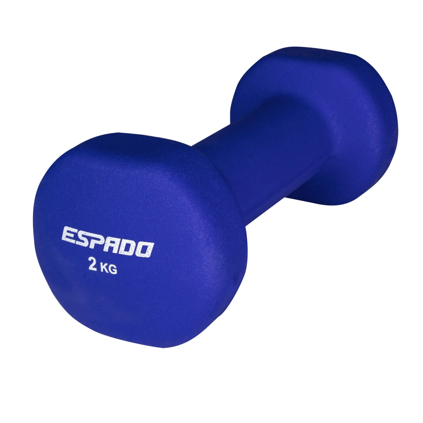  Гантель неопреновая 2 кг Espado ES1115 1шт синий по низким ценам в Томске и Северске