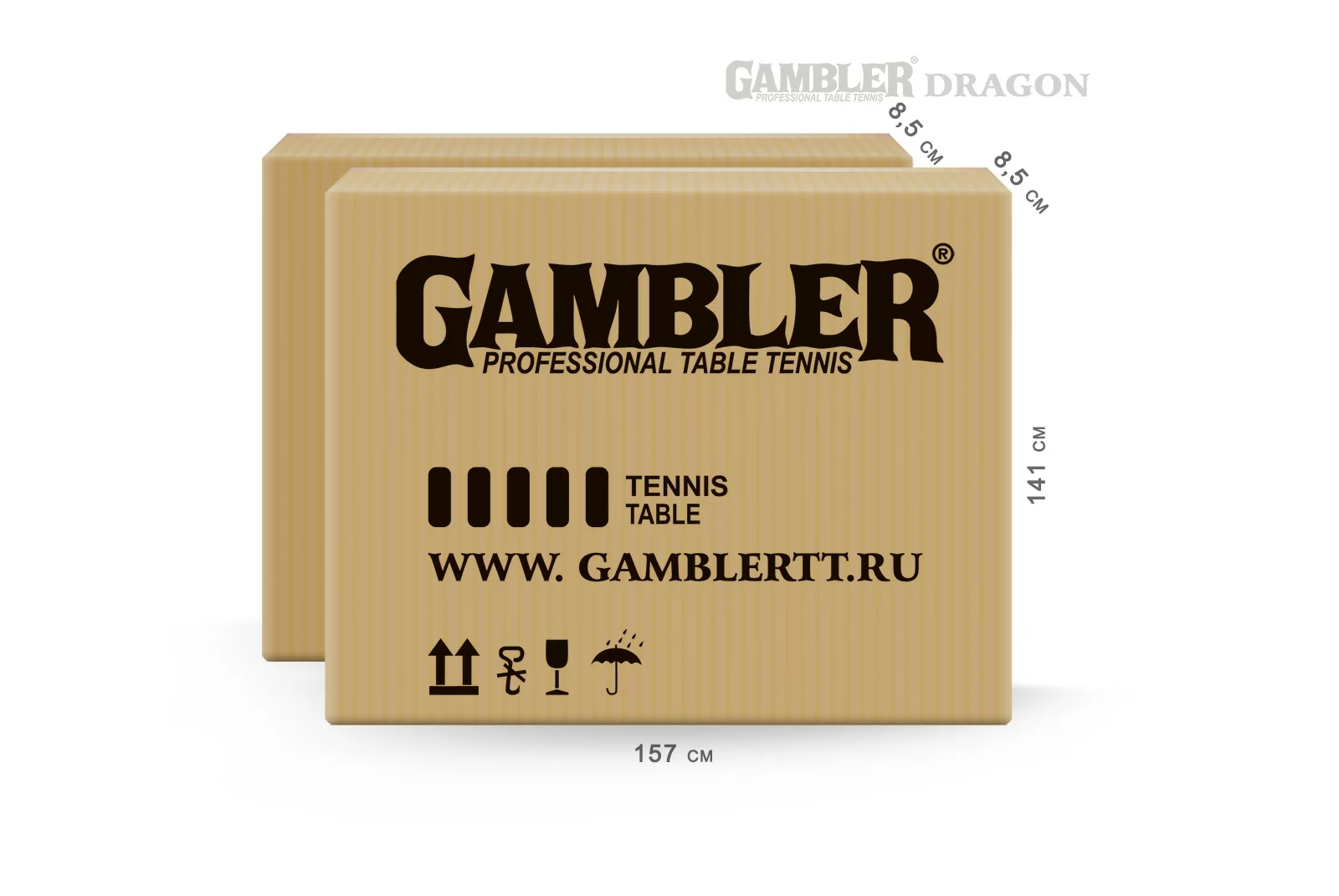  Стол теннисный DRAGON Зелёный по низким ценам в Томске и Северске