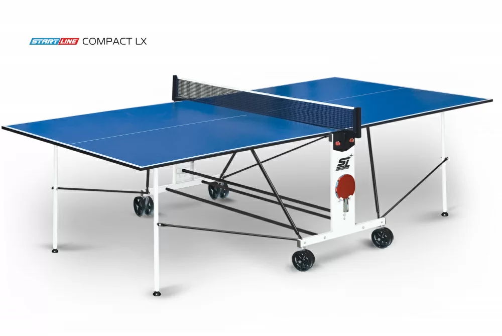  Стол теннисный Compact LX Синий по низким ценам в Томске и Северске