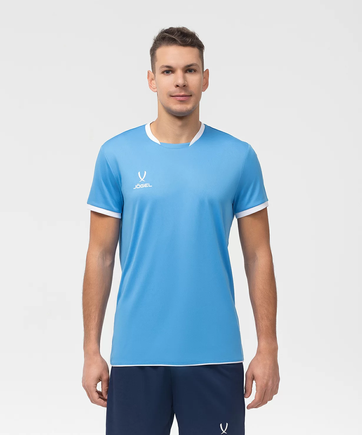  Футболка волейбольная JOGEL CAMP, бирюзовый по низким ценам в Томске и Северске