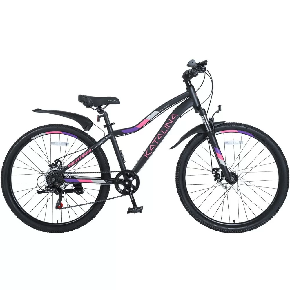  Велосипед TechTeam Katalina 26" черный по низким ценам в Томске и Северске