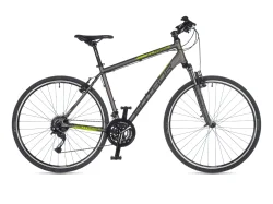 Велосипед AUTHOR Classic 2025 Серебряно-салатовый