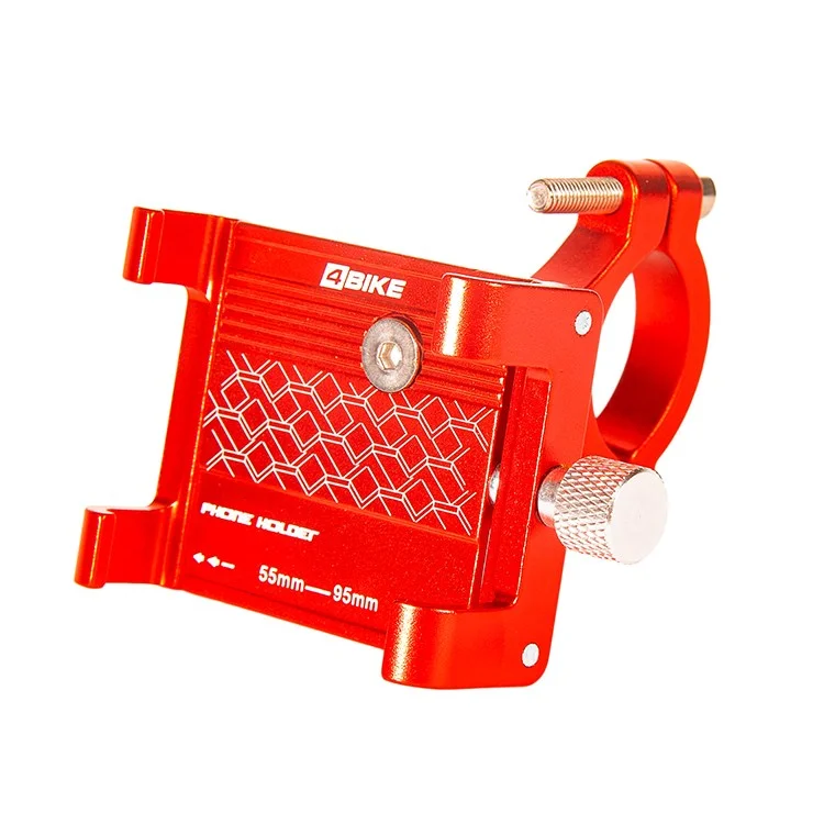  Держатель телефона на руль 4Bike 271RED алюминиевый красный по низким ценам в Томске и Северске