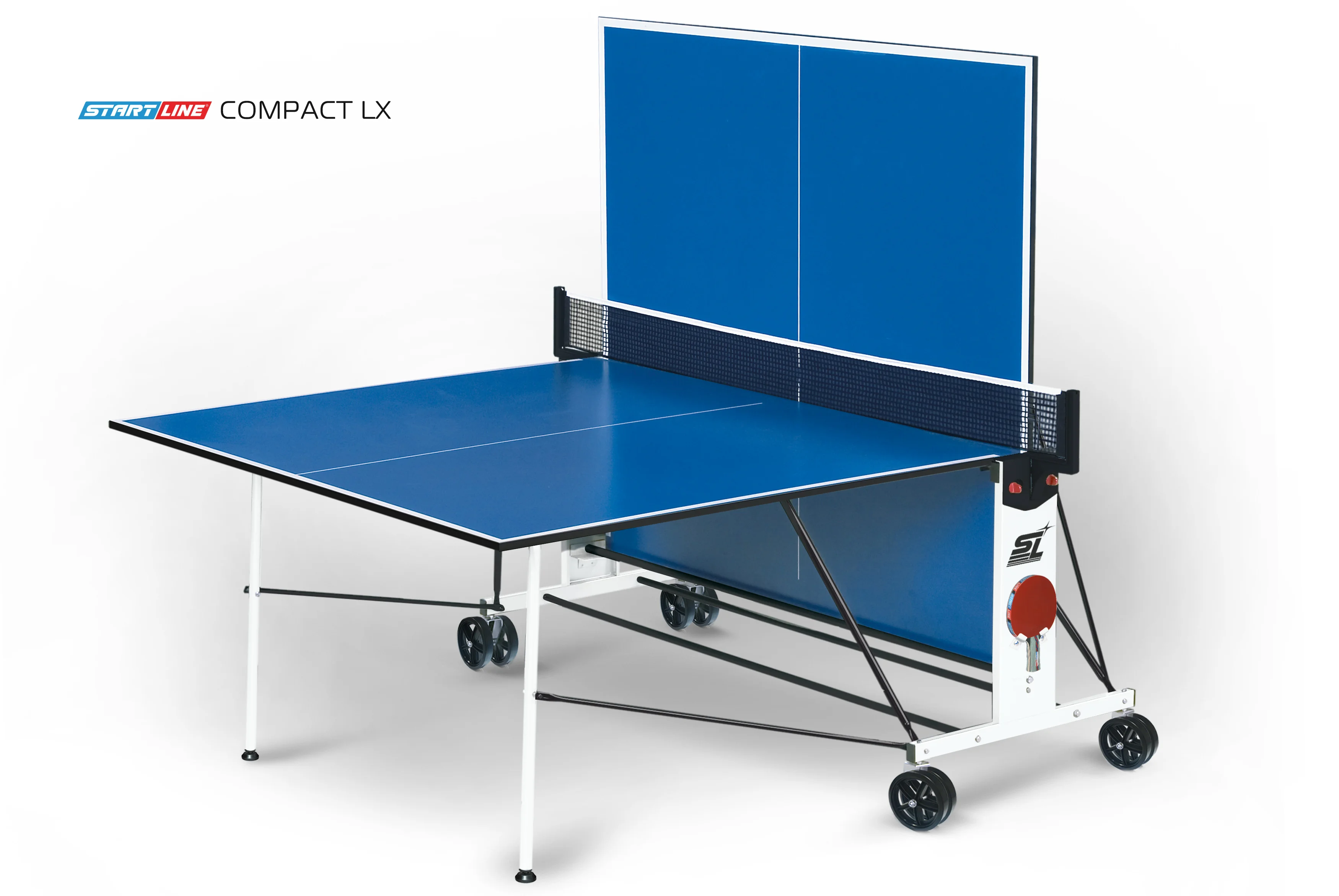  Стол теннисный Compact LX Синий по низким ценам в Томске и Северске