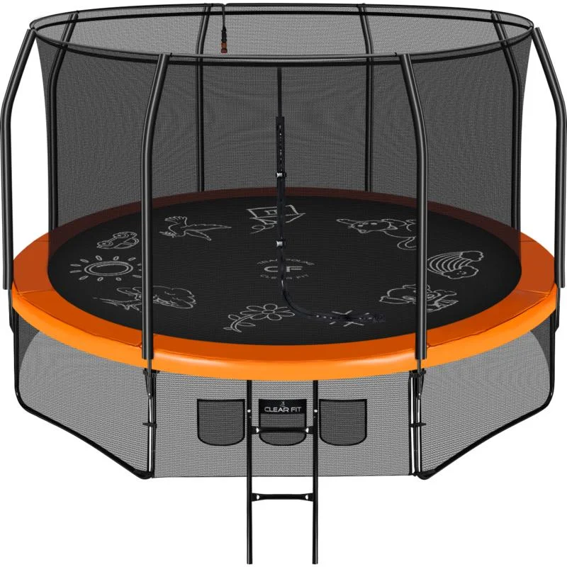  Каркасный батут Clear Fit FamilyHop 10Ft по низким ценам в Томске и Северске