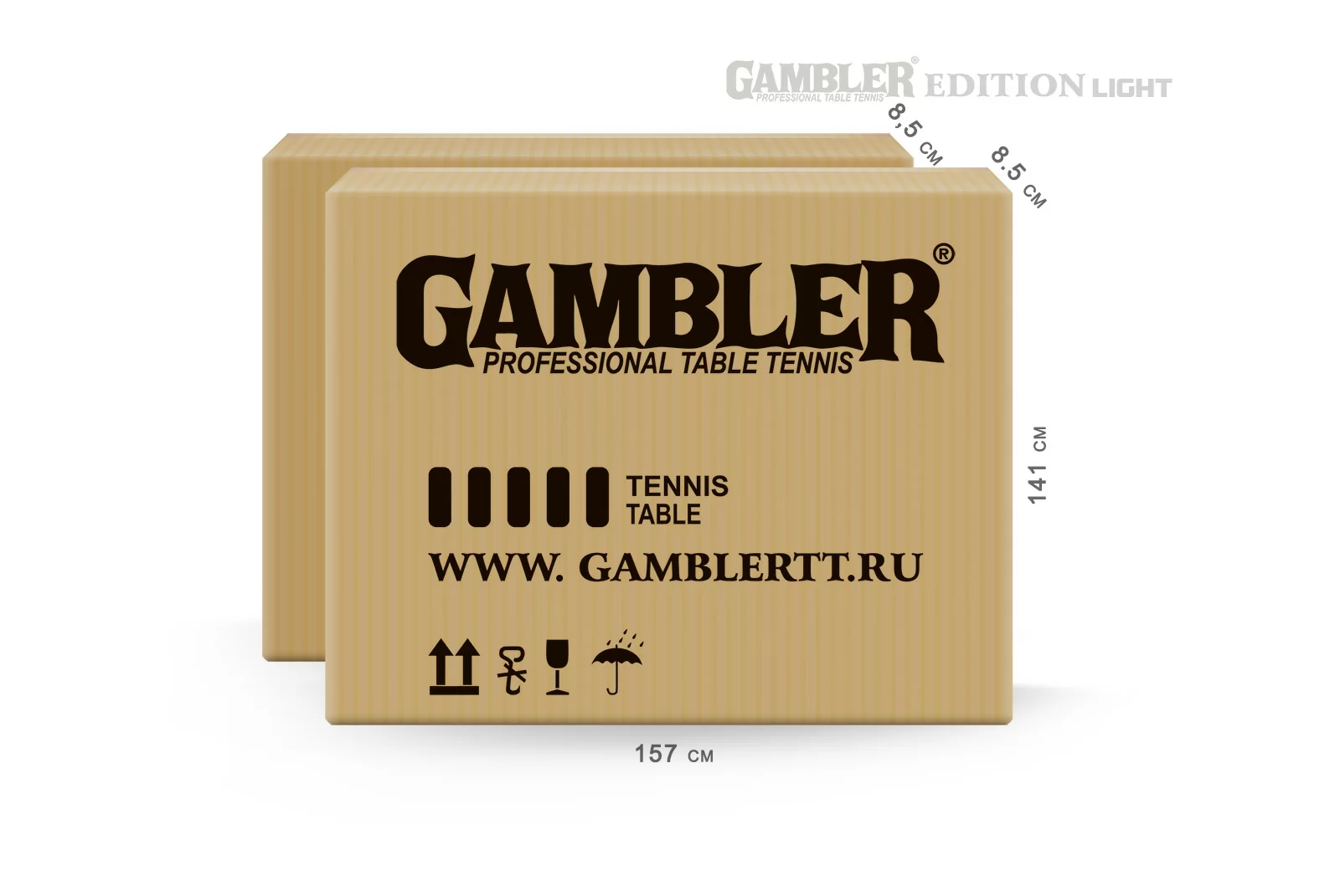  Стол теннисный Edition light Синий по низким ценам в Томске и Северске