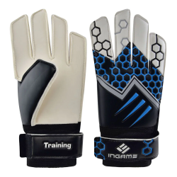 Перчатки вратарские Ingame Training IT-2020 черно-голубой