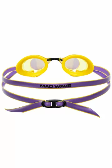 Фото Очки для плавания Mad Wave Turbo Racer II Rainbow стартовые Violet M0458 06 0 07W со склада магазина СпортСЕ