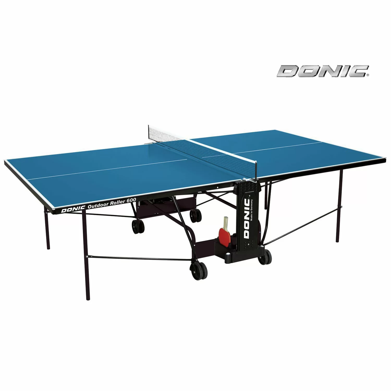 Фото Теннисный стол DONIC OUTDOOR ROLLER 600 синий 230293-B со склада магазина СпортСЕ