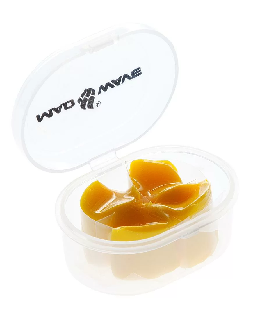 Фото Беруши Mad Wave Ear plugs silicone yellow M0714 01 0 06W со склада магазина СпортСЕ