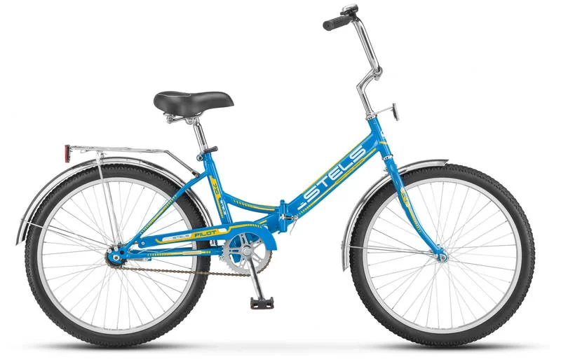 Фото Велосипед Stels Pilot-710 24" (2021) синий Z010 со склада магазина СпортСЕ