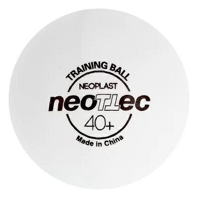 Фото Мяч для настольного тенниса Neottec Neoplast Training 40+мм бел. со склада магазина СпортСЕ