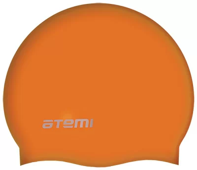 Фото Шапочка для плавания Atemi TC304 Jr тонкий силикон оранжевая со склада магазина СпортСЕ