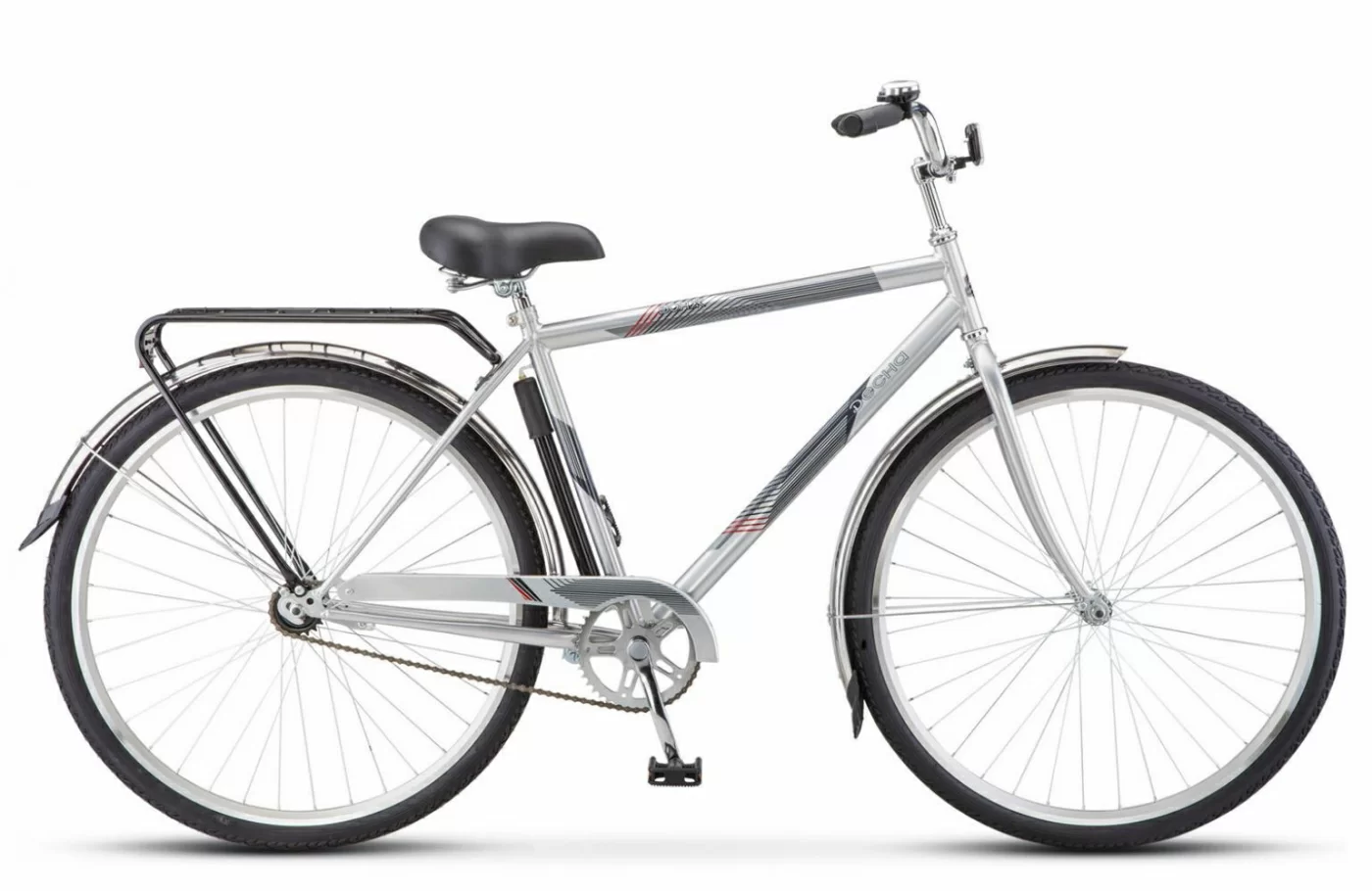 Фото Велосипед Десна Вояж Gent 28" (2021) серый Z010 со склада магазина СпортСЕ