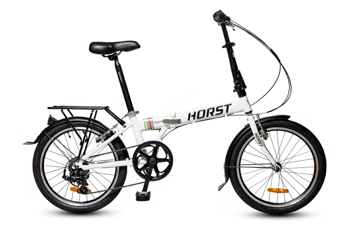 Фото Велосипед складной HORST Optimus 2022 Белый со склада магазина СпортСЕ