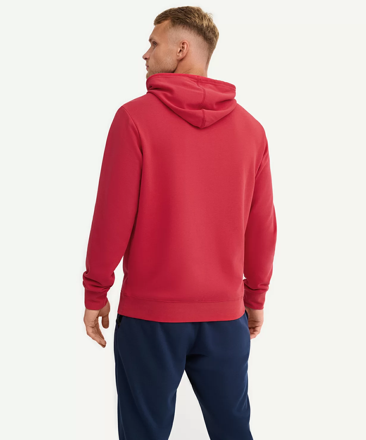 Фото Худи ESSENTIAL Cotton Hoodie, красный со склада магазина СпортСЕ