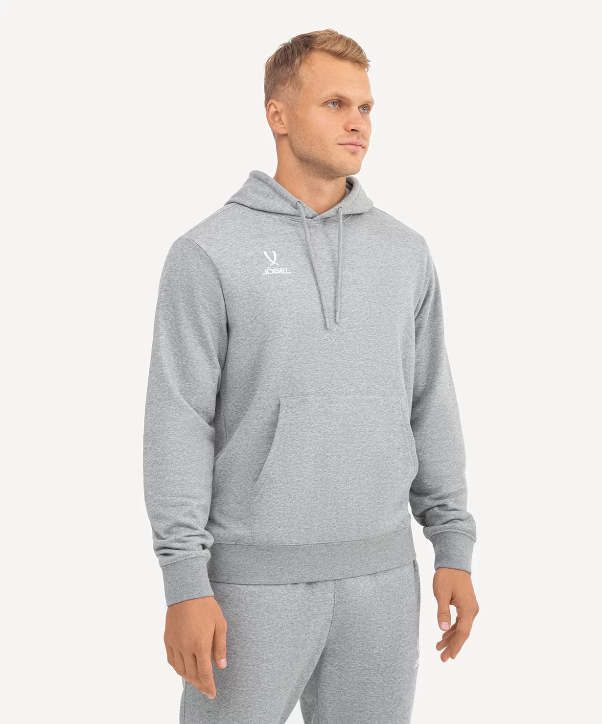 Фото Худи ESSENTIAL Cotton Hoodie, серый со склада магазина СпортСЕ